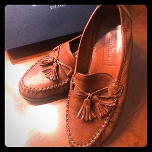 Cole Haan Brown Leather Moccasins Sz 7.5 B